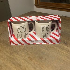 Rae Dunn Dog Mom and Dog Dad Mug Gift Set